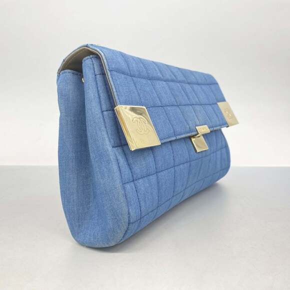 CHANEL Blue Shoulder Bag - Picture 2 of 16